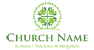 Church Cross Tree Logo