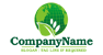 Eco Friendly Globe Logo