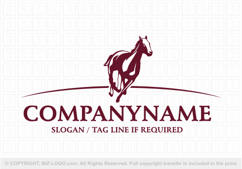 running horse logo