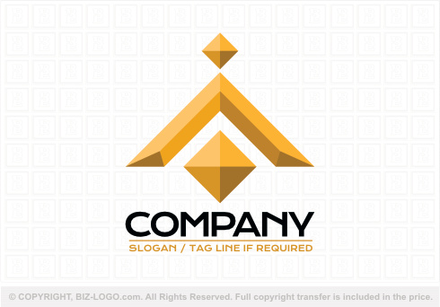 diamond shaped company logo